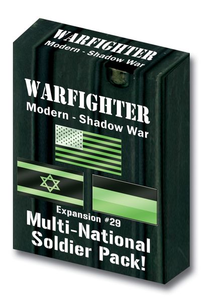 (BSG Certified USED) Warfighter - Expansion 29: Shadow War - Multinational Soldiers