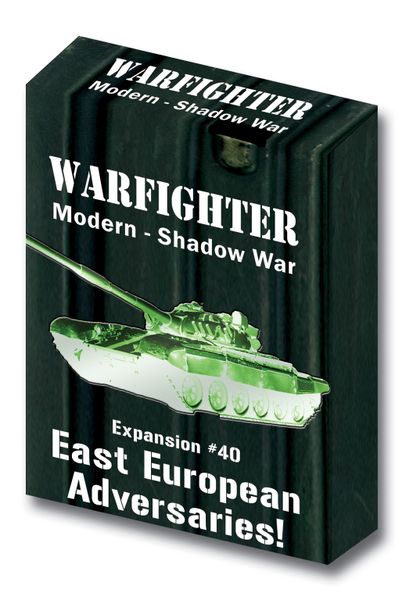 (BSG Certified USED) Warfighter - Expansion 40: Shadow War - Eastern European Adversaries