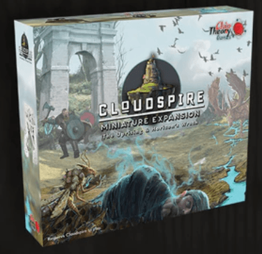 (BSG Certified USED) Cloudspire -  Miniature Expansion: The Uprising & Horizon's Wrath