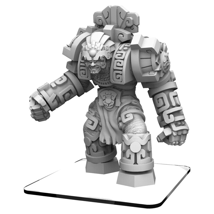 Monsterpocalypse - Protectors: First Guardians - Warden of Teocali