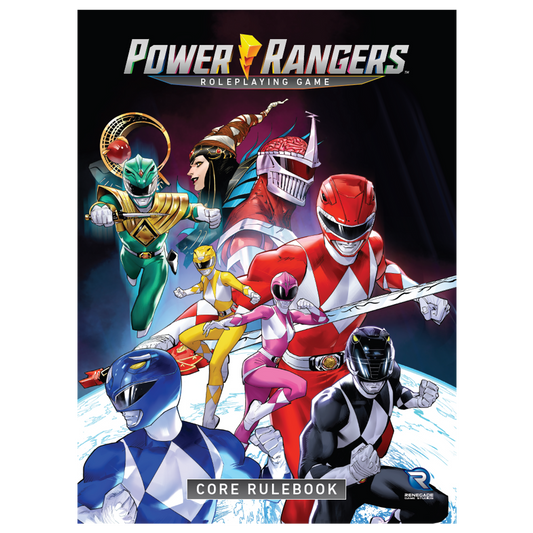 (BSG Certified USED) Power Rangers: Roleplaying Game - Core Rulebook