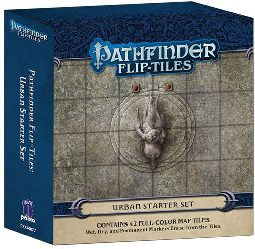 (BSG Certified USED) Pathfinder: RPG - Flip-Tiles:  Urban Starter Set