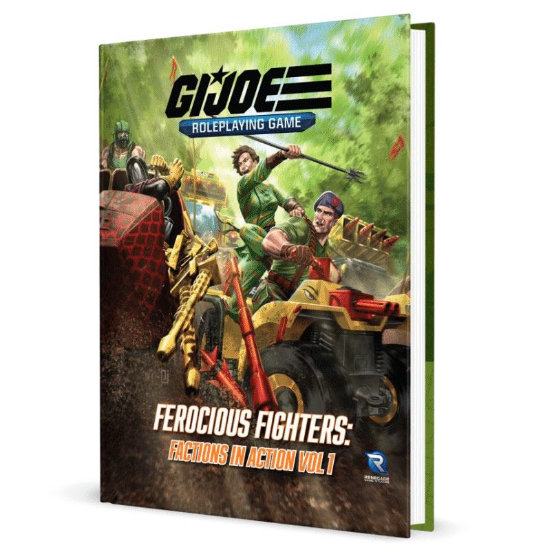 (BSG Certified USED) G.I. Joe: Roleplaying Game - Ferocious Fighters: Factions in Action, Vol. 1