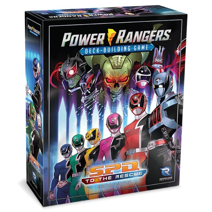 (BSG Certified USED) Power Rangers: Deck Building Game - S.P.D. to the Rescue