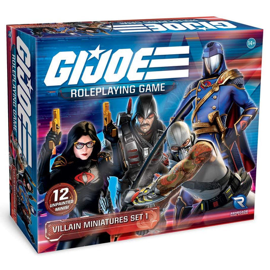 G.I. Joe: Roleplaying Game - Villain Miniatures Set #1