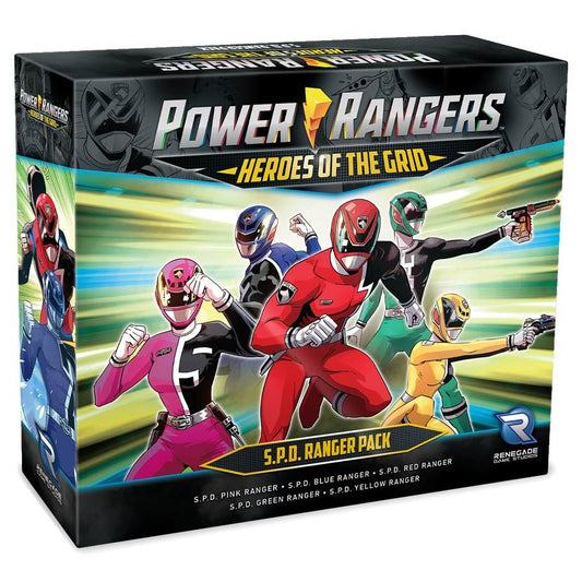 Power Rangers: Heroes of the Grid - S.P.D. Ranger Pack