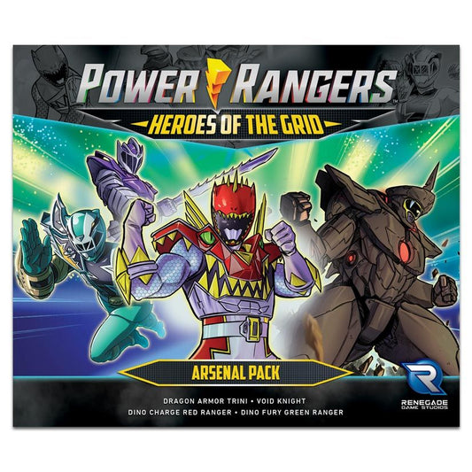 (BSG Certified USED) Power Rangers: Heroes of the Grid - Arsenal Pack