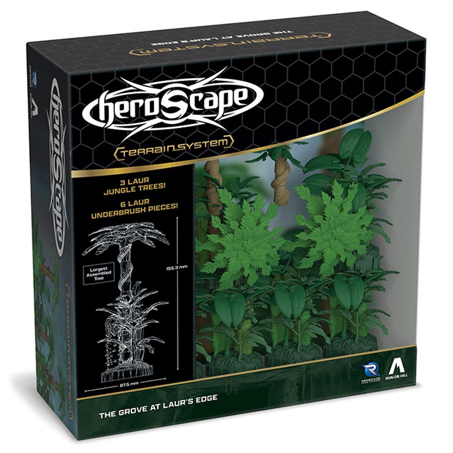 Heroscape: Terrain System - The Grove at Laur's Edge