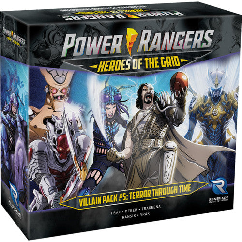 (BSG Certified USED) Power Rangers: Heroes of the Grid - Villain Pack #5: Terror Through Time