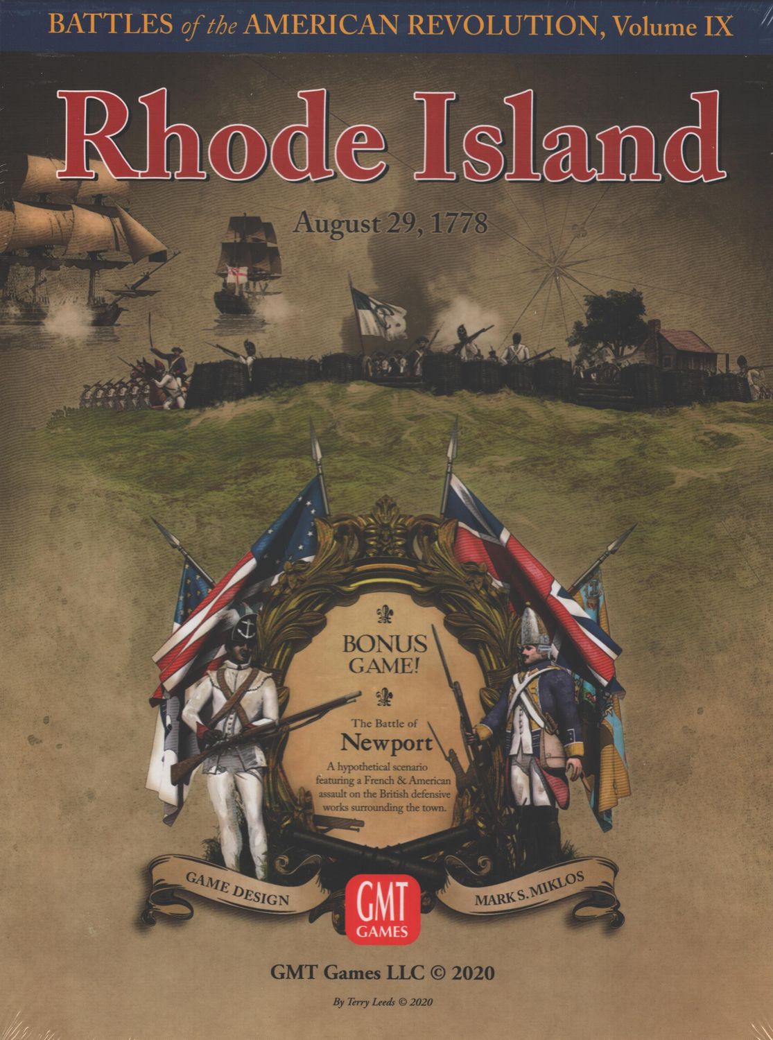 (BSG Certified USED) Battles of the American Revolution, Volume IX: The Battles of Rhode Island & Newport