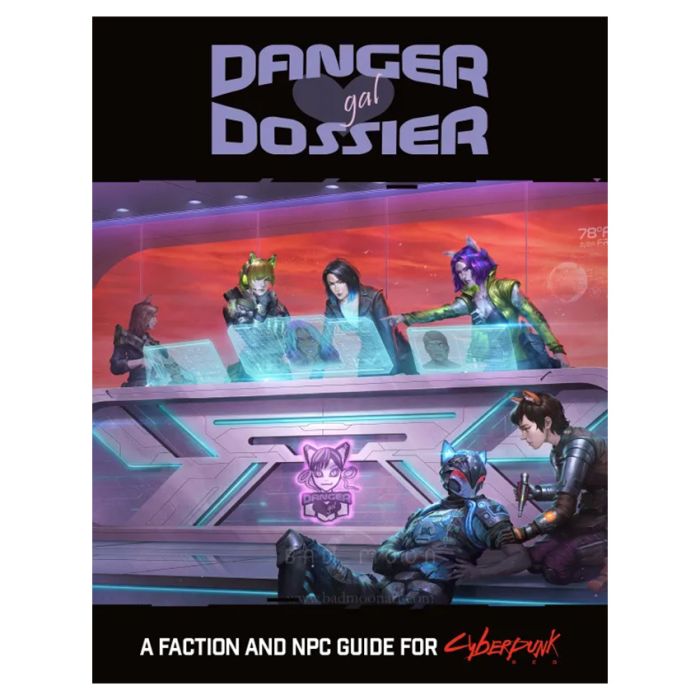 (BSG Certified USED) Cyberpunk: RED - Danger Gal Dossier