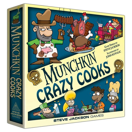 (BSG Certified USED) Munchkin: Crazy Cooks