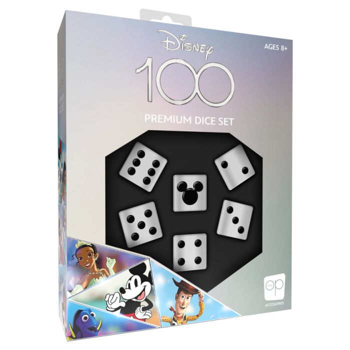 Dice Set: d6 Disney 100th Anniversary Premium (6)