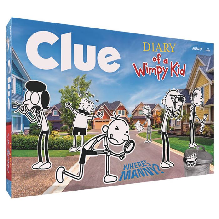 (BSG Certified USED) Clue: Diary of a Wimpy Kid