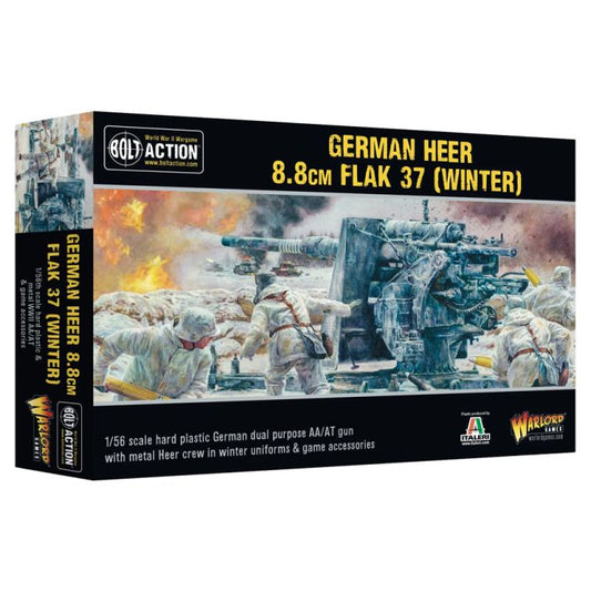 Bolt Action - German Heer (Winter): 8.8cm Flak 37