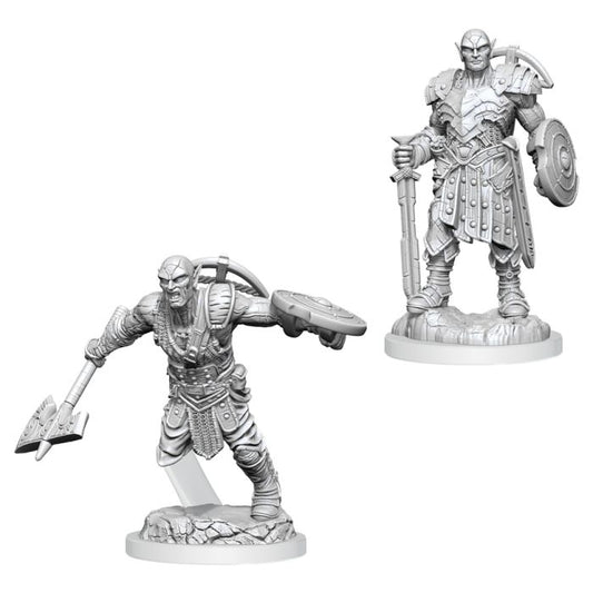 Nolzur's Marvelous Unpainted Miniatures - Earth Genasi Fighter