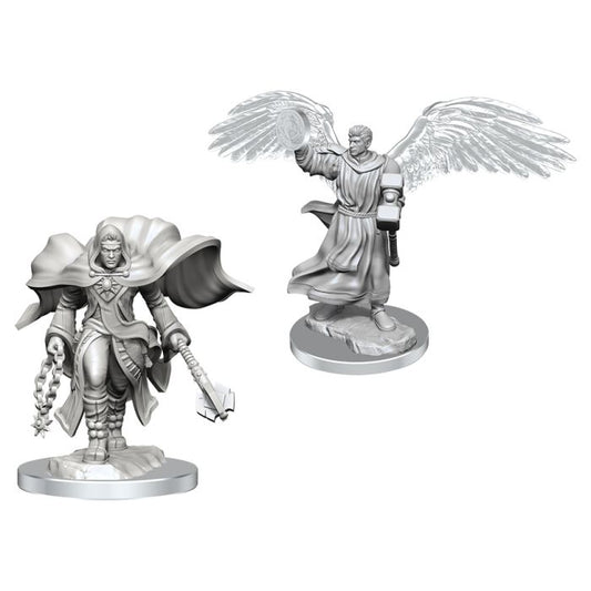 Nolzur's Marvelous Unpainted Miniatures - Aasimar Cleric Male