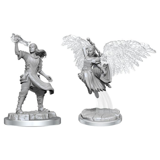 Nolzur's Marvelous Unpainted Miniatures - Aasimar Cleric Female