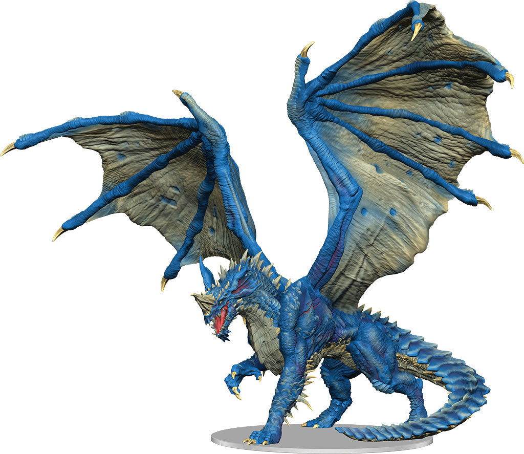 Icons of the Realms - Adult Blue  Dragon