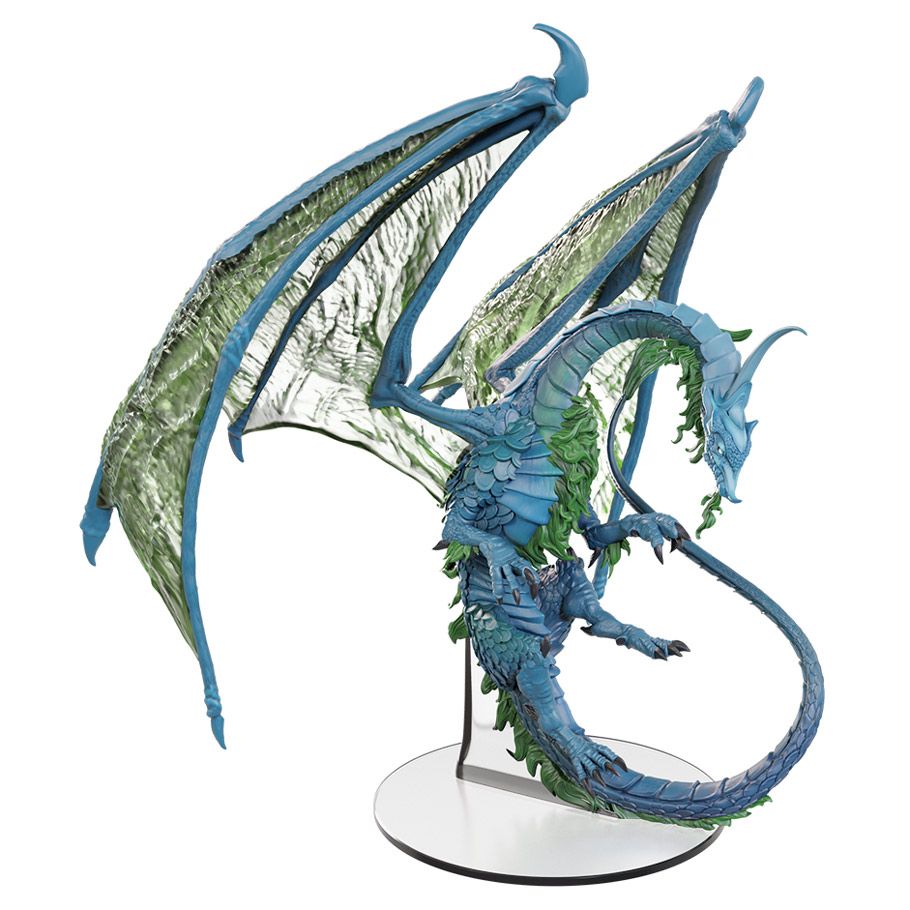 Icons of the Realms - Adult Moonstone Dragon