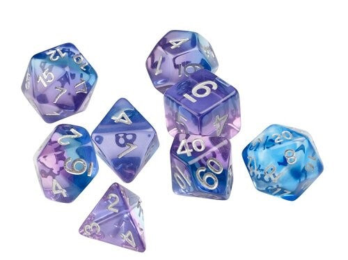 RPG Dice Set - Violet Betta (7)