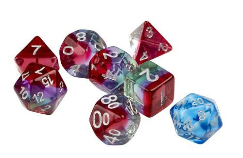 RPG Dice Set - Watermelon (7)