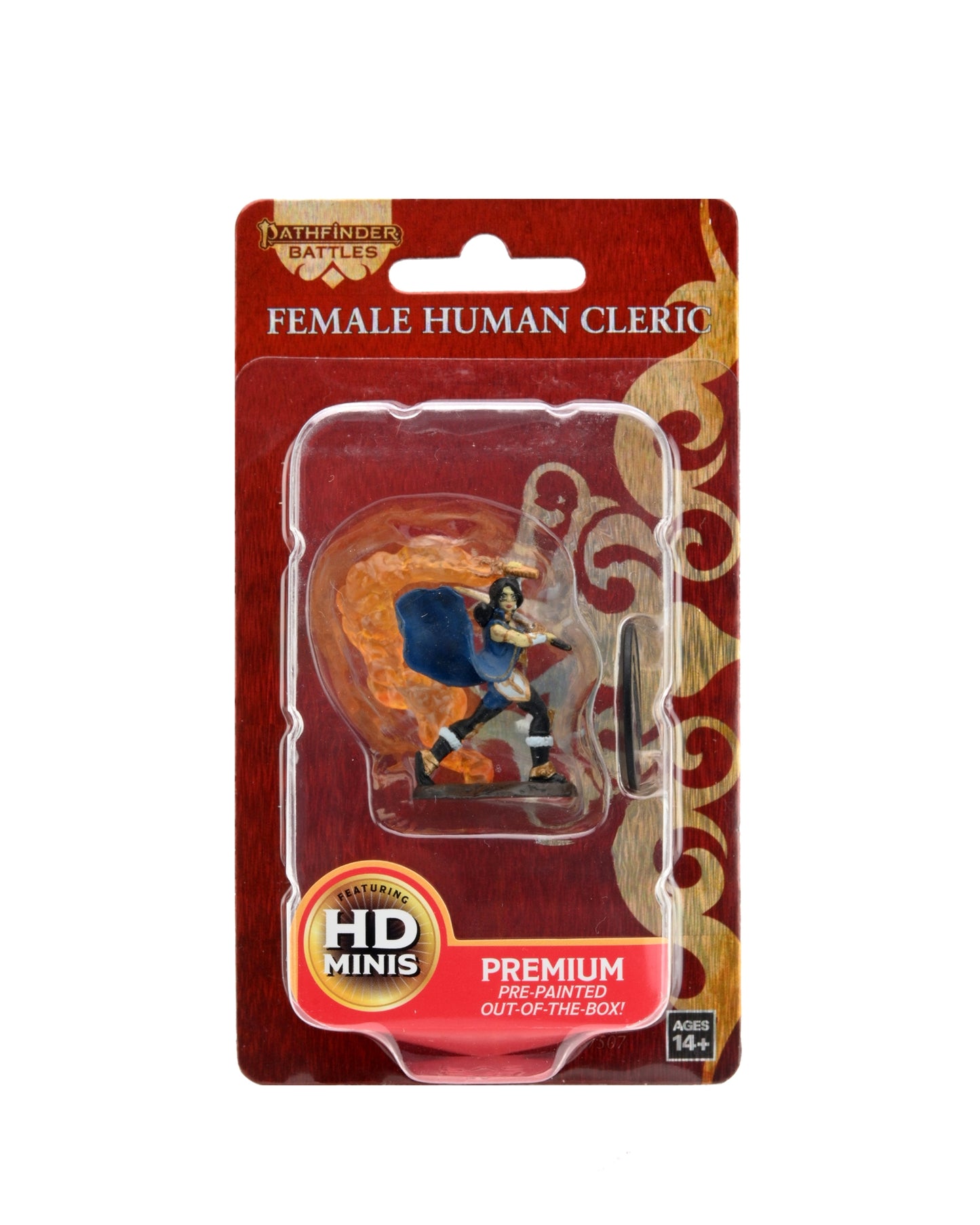 Pathfinder Battles: Premium Painted Figure - Human Cleric Female