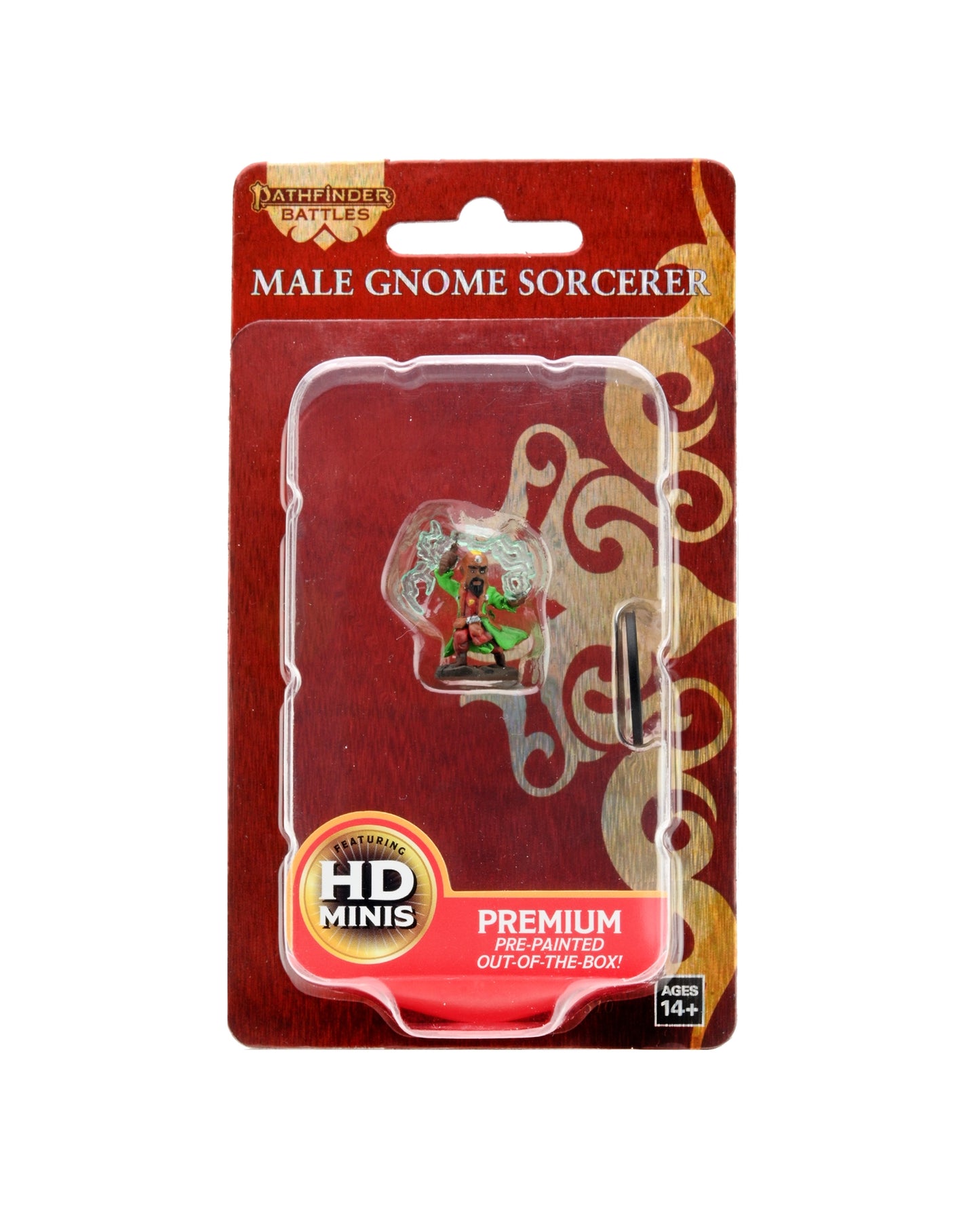 Pathfinder Battles: Premium Painted Figure - Gnome Sorcerer Male