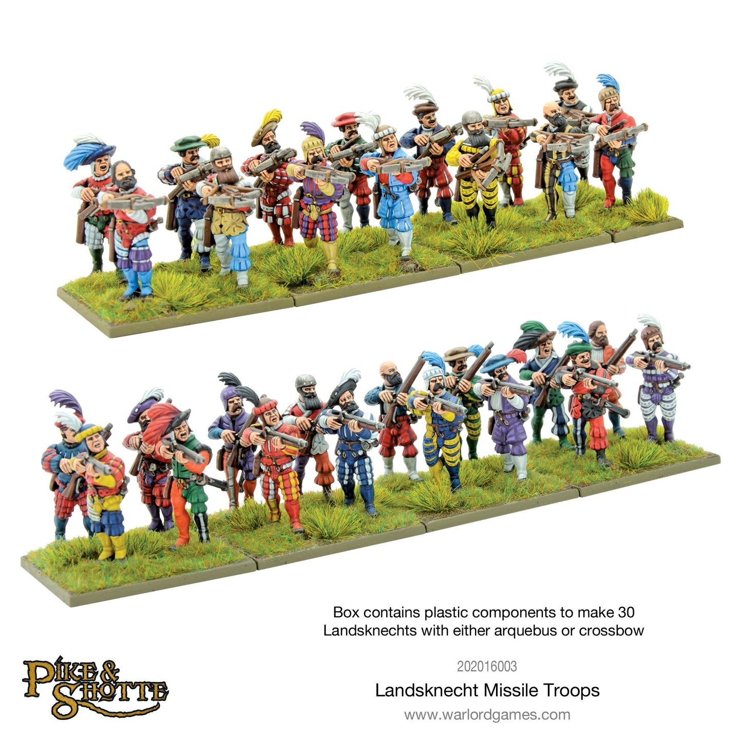 Pike & Shotte - Landsknecht Missile Troops