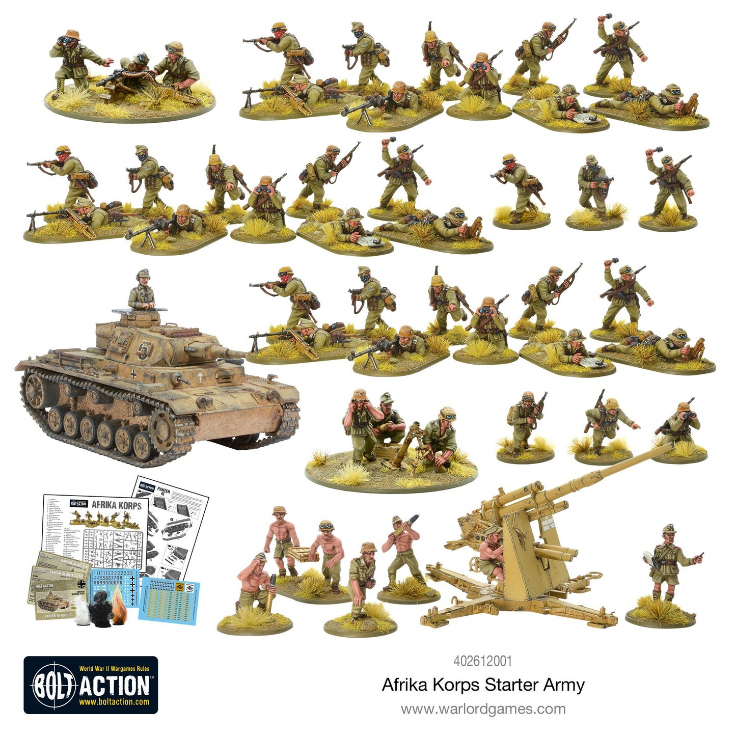 Bolt Action - Afrika Korps: Starter Army