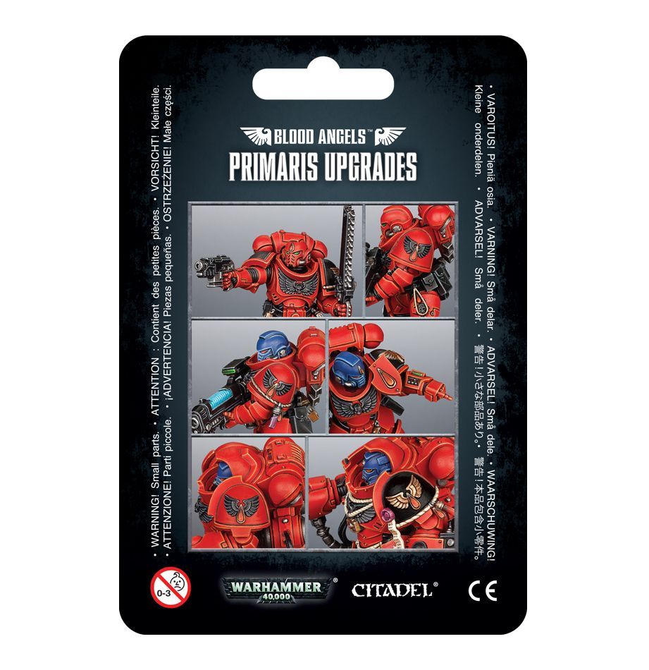 Warhammer 40,000 - Blood Angels Primaris Upgrades