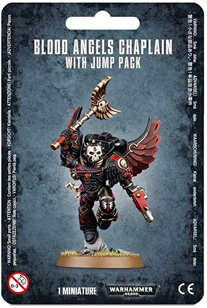 Warhammer: 40,000 - Blood Angels: Chaplain w/ Jump Pack