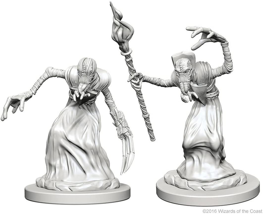 Nolzur's Marvelous Unpainted Miniatures - Mindflayers