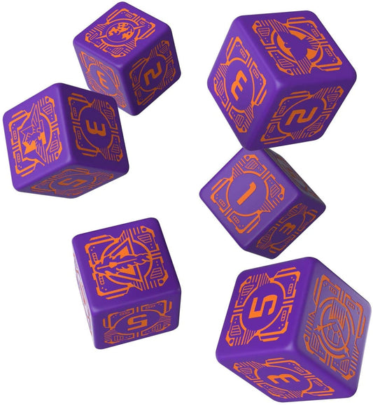 Battletech D6 Dice Set - House Marik (6)