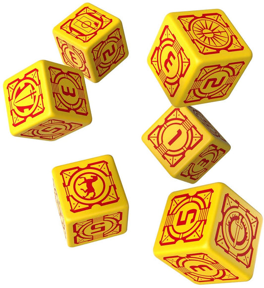 Battletech D6 Dice Set - House Davion (6)