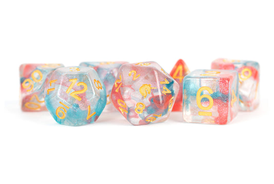 Unicorn: 16mm Resin Poly Dice Set - Astral Swell (7)