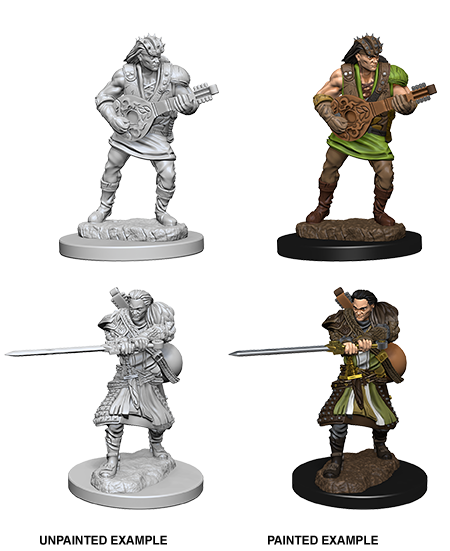 Nolzur's Marvelous Unpainted Miniatures - Human Male Bard (72632)