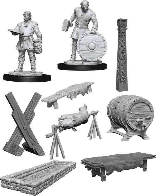 Wizkids: Deep Cuts Unpainted Miniatures - Vikings