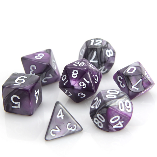 RPG Set - Silver/Purple Alloy