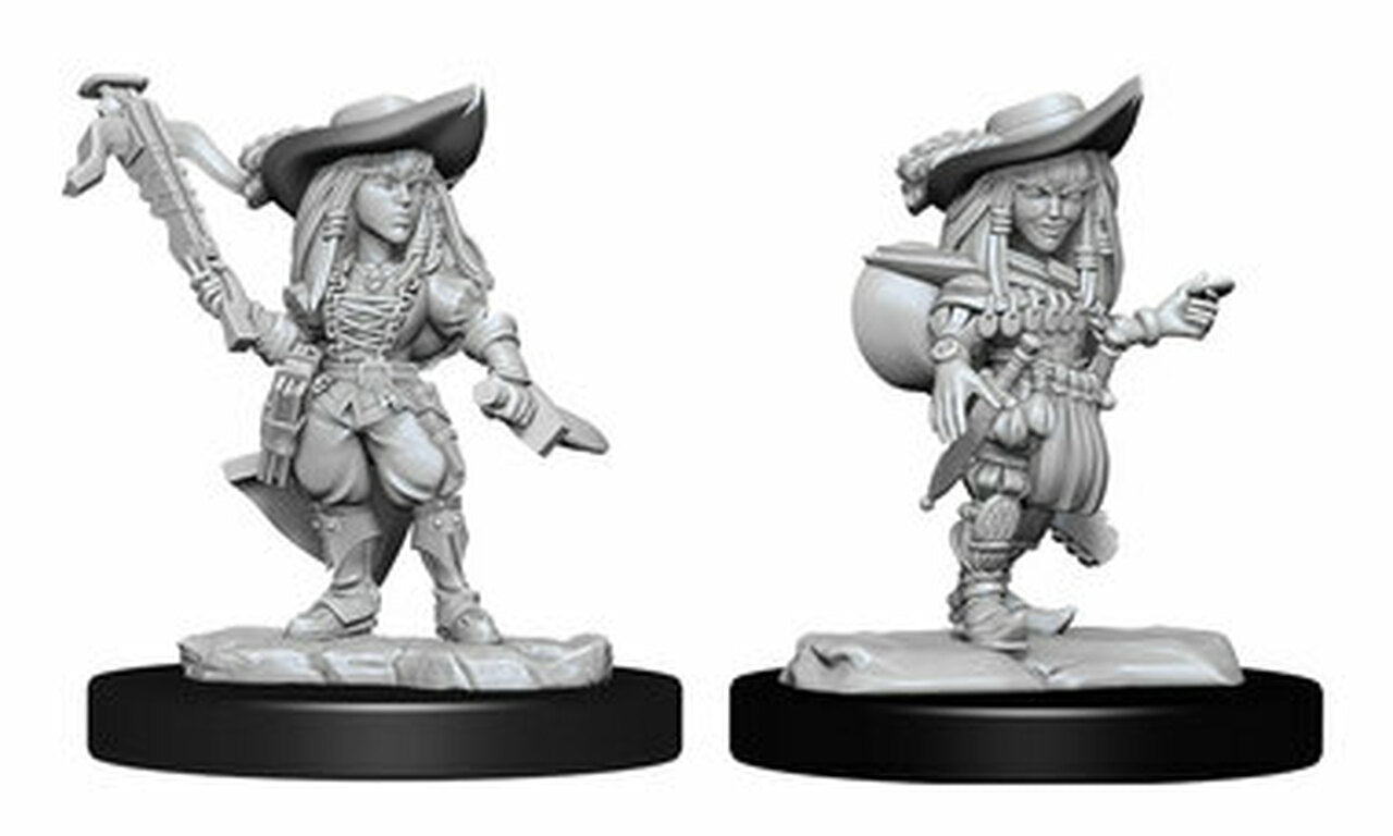 Pathfinder: Deep Cuts Unpainted Miniatures - Gnome Female Bard