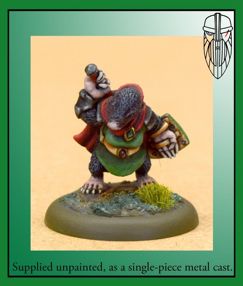 Burrows & Badgers - Mole Warrioress (Medium)