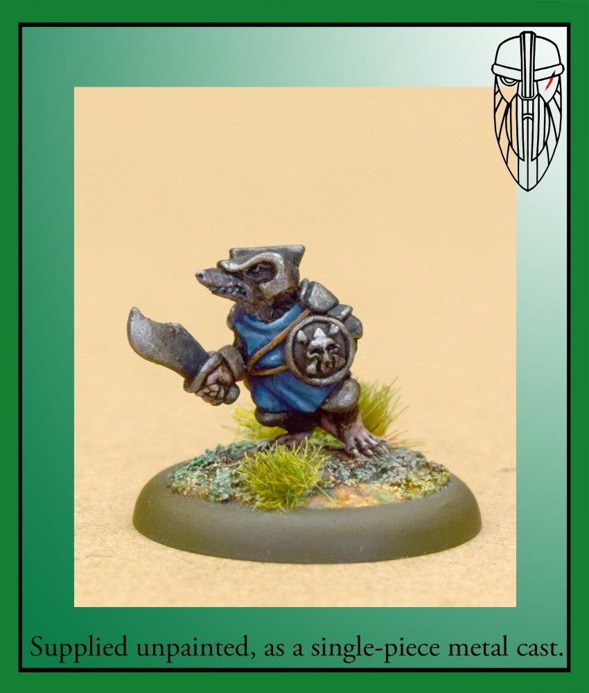 Burrows & Badgers - Shrew Warrior (Small)