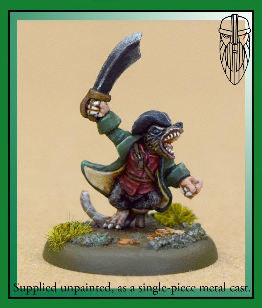 Burrows & Badgers - Shrew Pirate 1 (Small, Shrew)