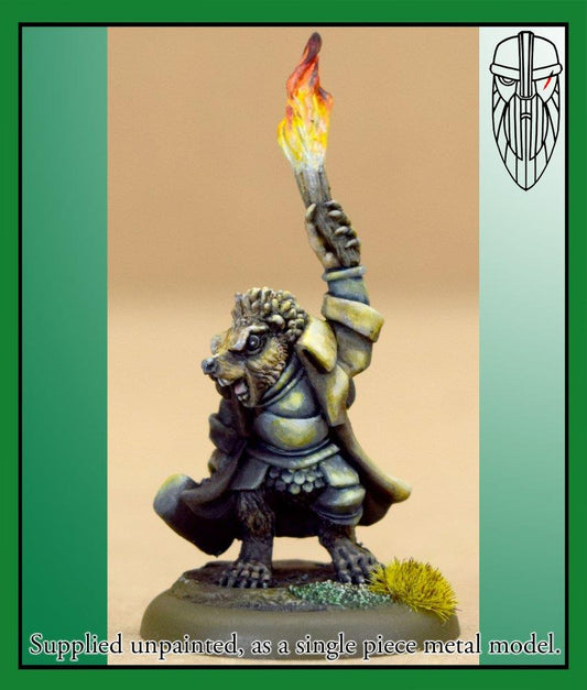 Burrows & Badgers - Hedgehog Witch Hunter (Medium)