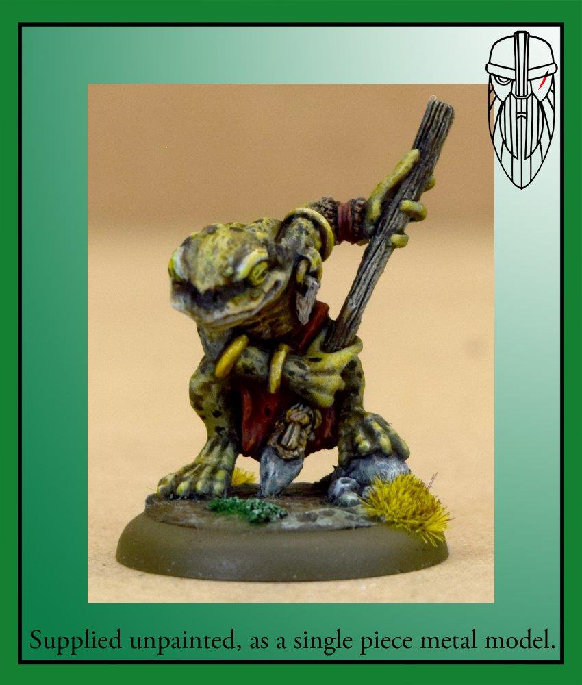 Burrows & Badgers - Frog Wildling Warrior (Medium)