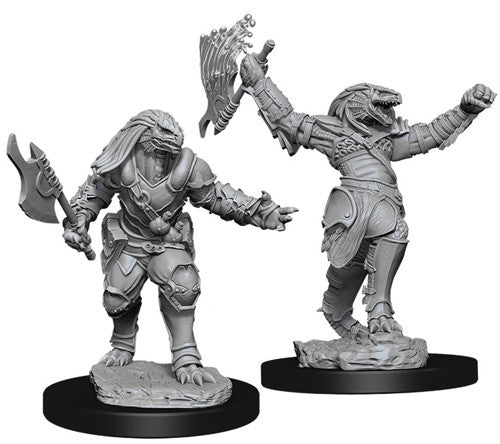 Nolzur's Marvelous Unpainted Miniatures - Female Dragonborn Fighter