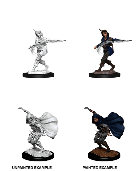 Pathfinder: Deep Cuts Unpainted Miniatures - Human Female Rogue (90269)