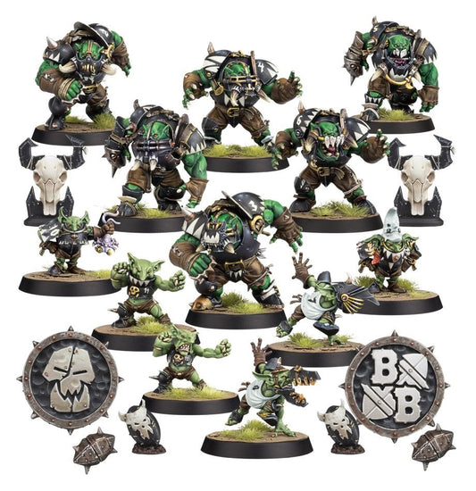 Blood Bowl - Black Orc Team: The Thunder Valley Greenskins