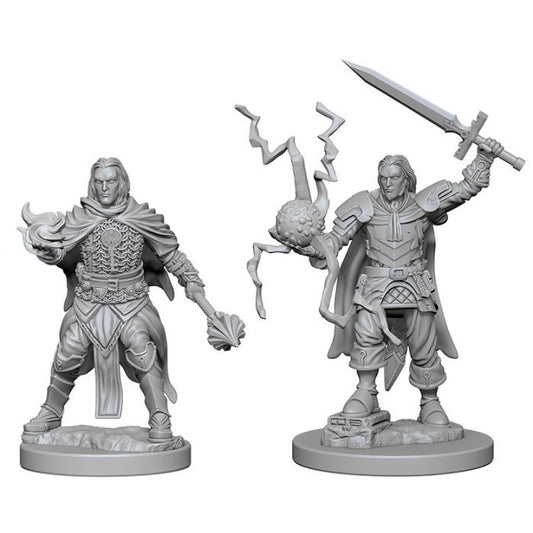 Pathfinder: Deep Cuts Unpainted Miniatures - Human Male Cleric