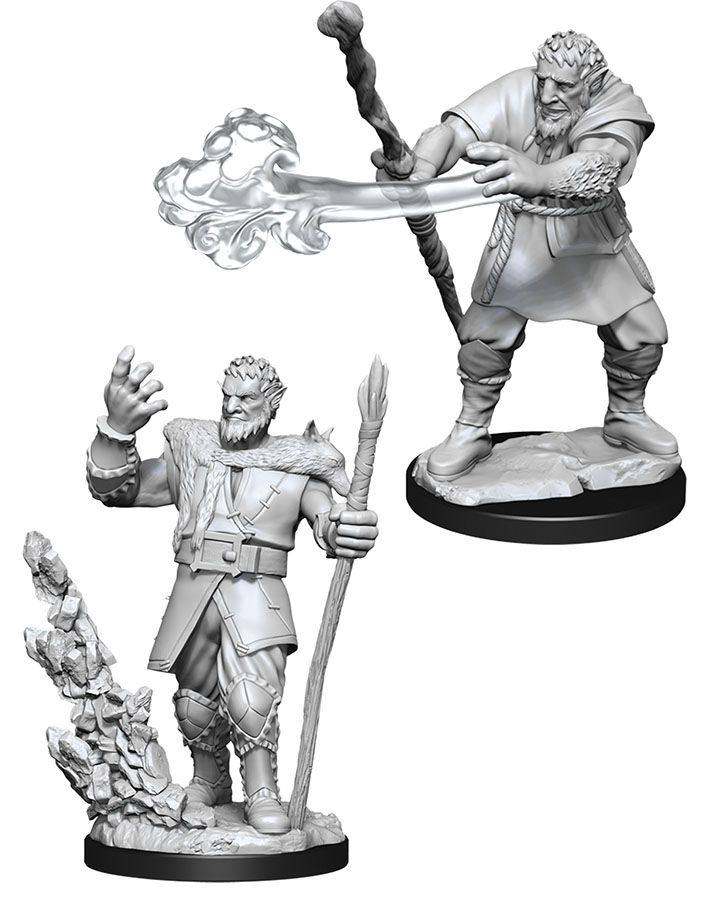 Nolzur's Marvelous Unpainted Miniatures - Male Firbolg Druid